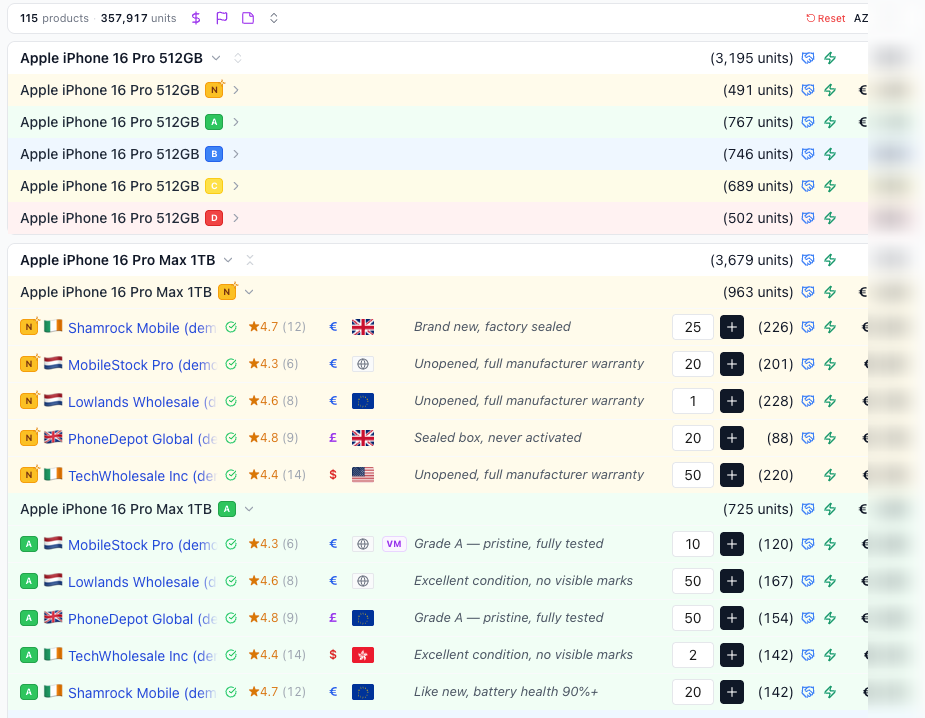 The Marketplace screenshot